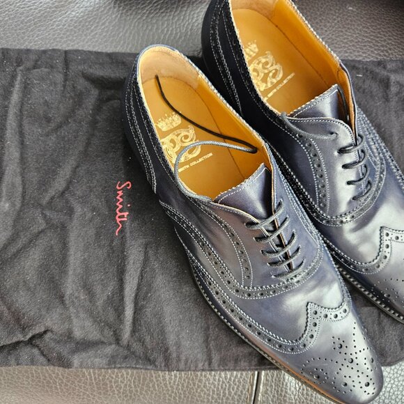 Paul Smith Collection Black Leather Oxford Brogues UK8/US9 BNIB main image 5